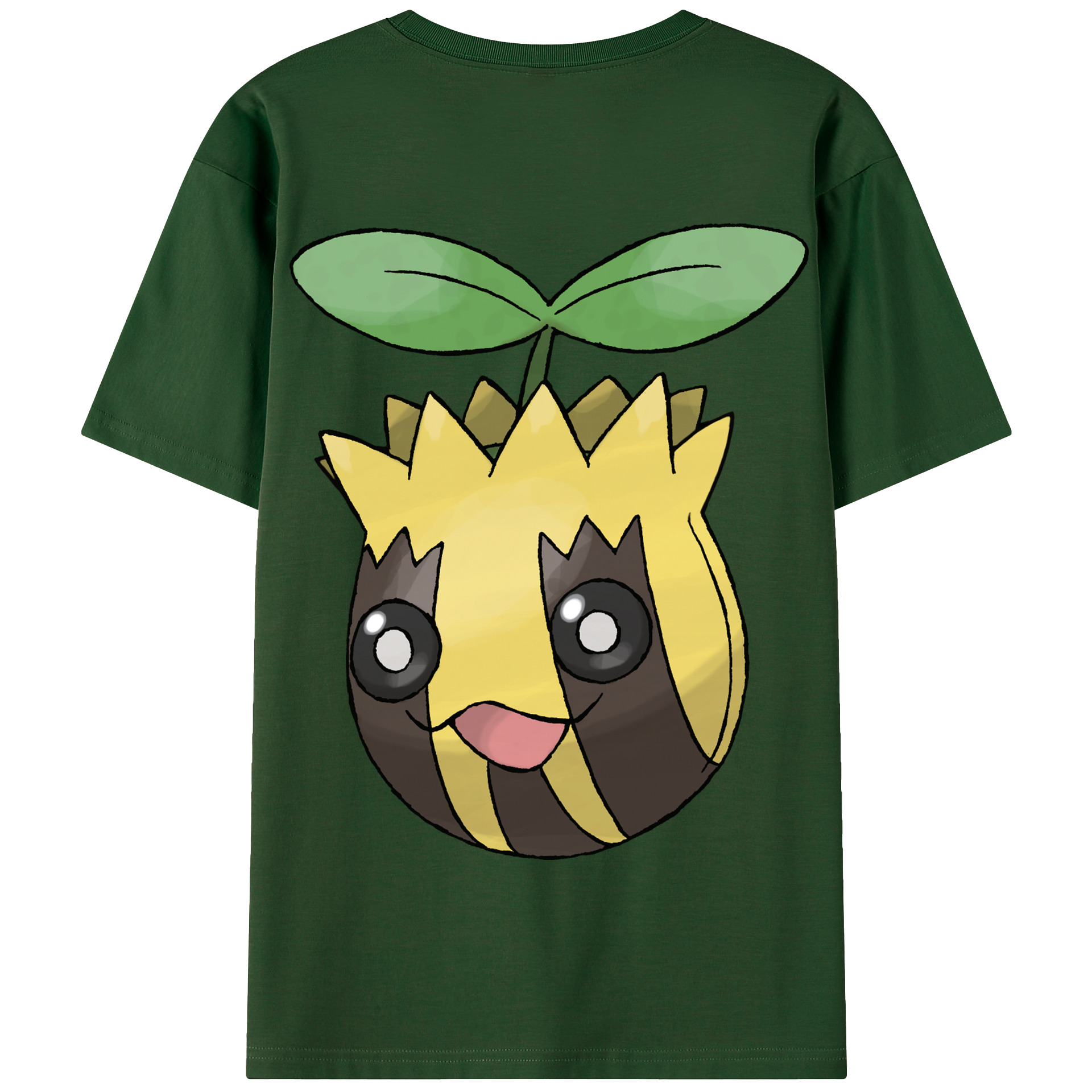 （画像用） ポケットモンスター Pokémon 綿100％半袖Tシャツ（背面プリント）